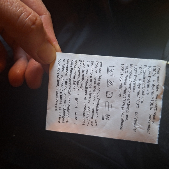 AJS motorcycle jacket with armor and removable liner - Picture 13 of 16